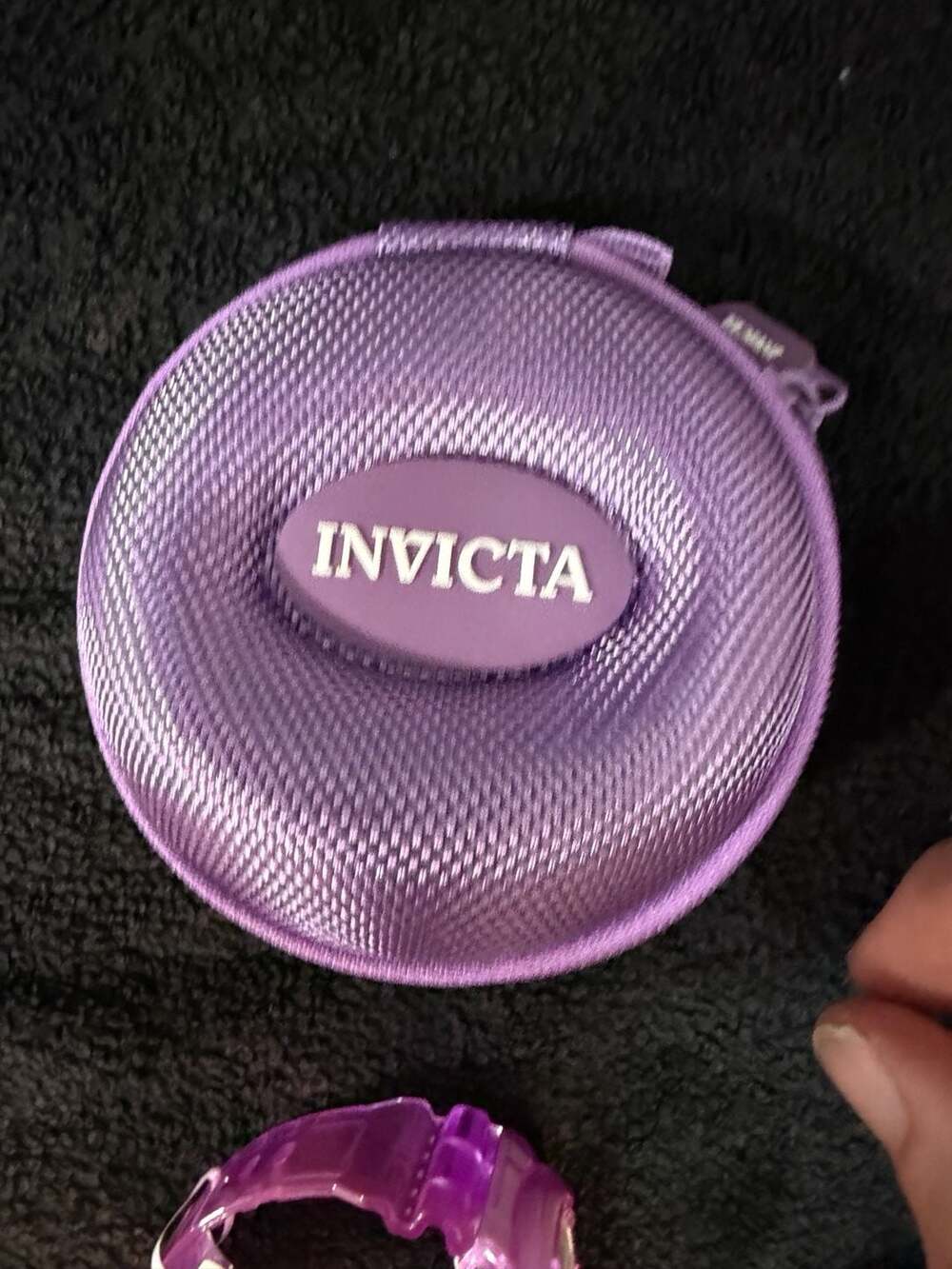 NWT Invicta Activa Digital Sports Watch Purple Transparent Resin - Picture 6 of 8